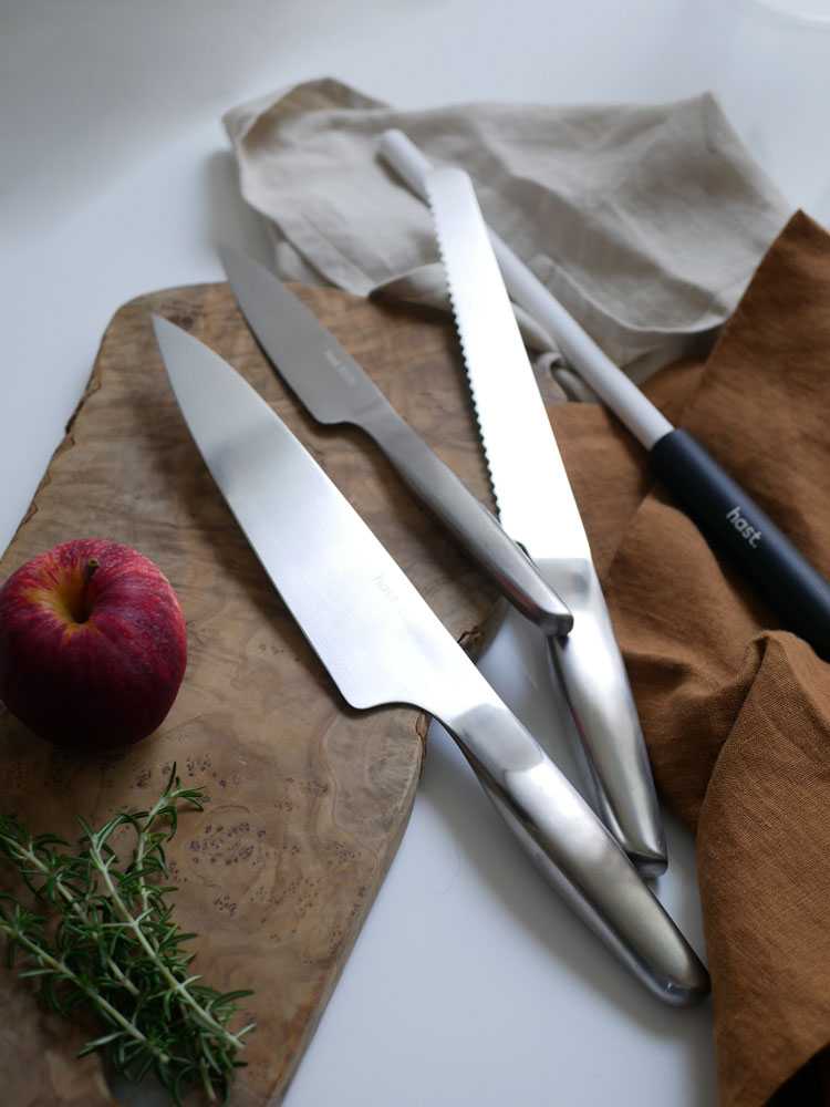 hast. キッチンツールシリーズの調理用ナイフセット