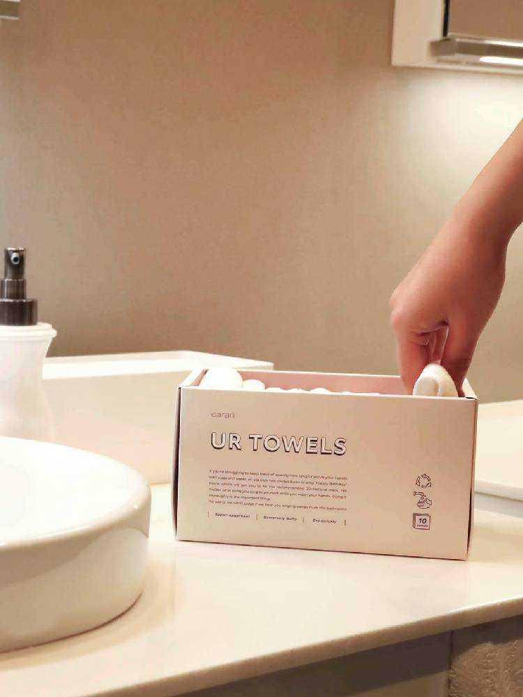 CB JAPANユアハンドタオル10枚入りボックス