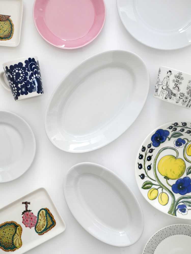 サタルニア チボリ オーバル陶磁器プレート