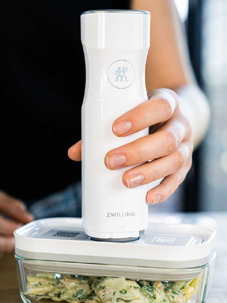 ツヴィリングの真空保存パック機