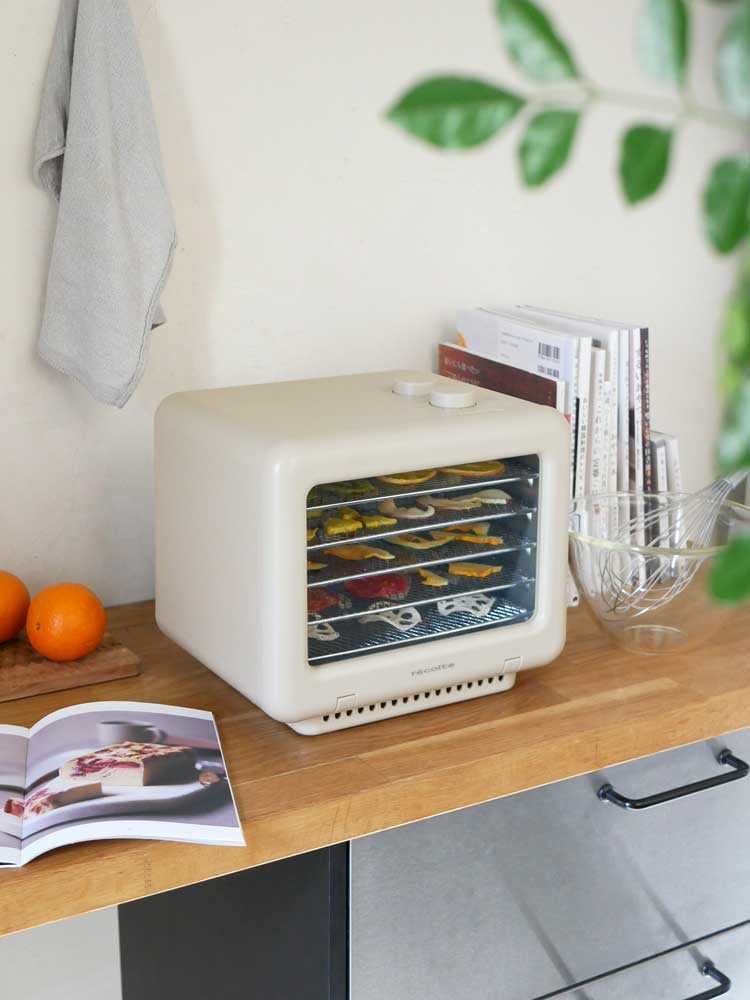 レコルト ドライフード＆ヨーグルトメーカー クリームホワイト