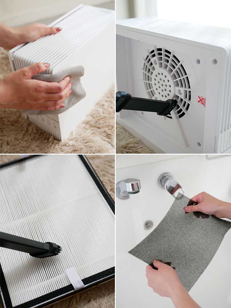 ドウシシャの置き場所を選ばない薄型空気清浄機