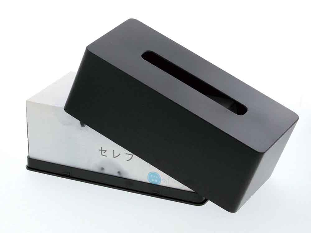 YAMAZAKI/towerの壁掛けマグネットティッシュケース