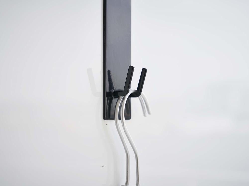 マグネット式バスルーム物干し竿ホルダー2個組