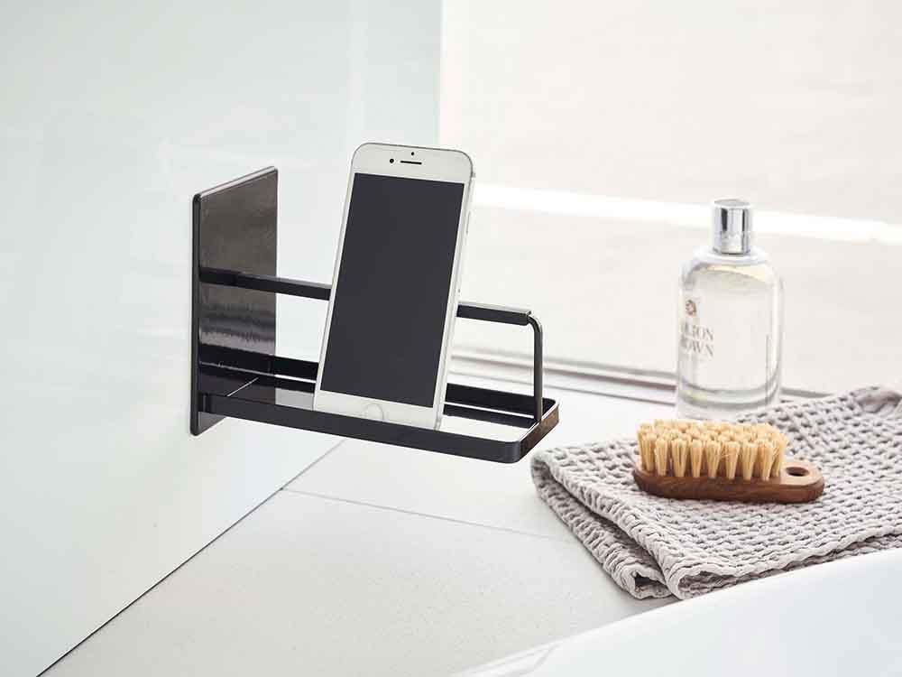 タワー製マグネットバスルームスマホスタンド