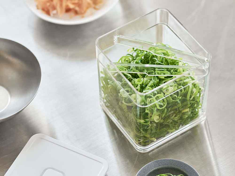 トング・バルブ付き密閉保存容器