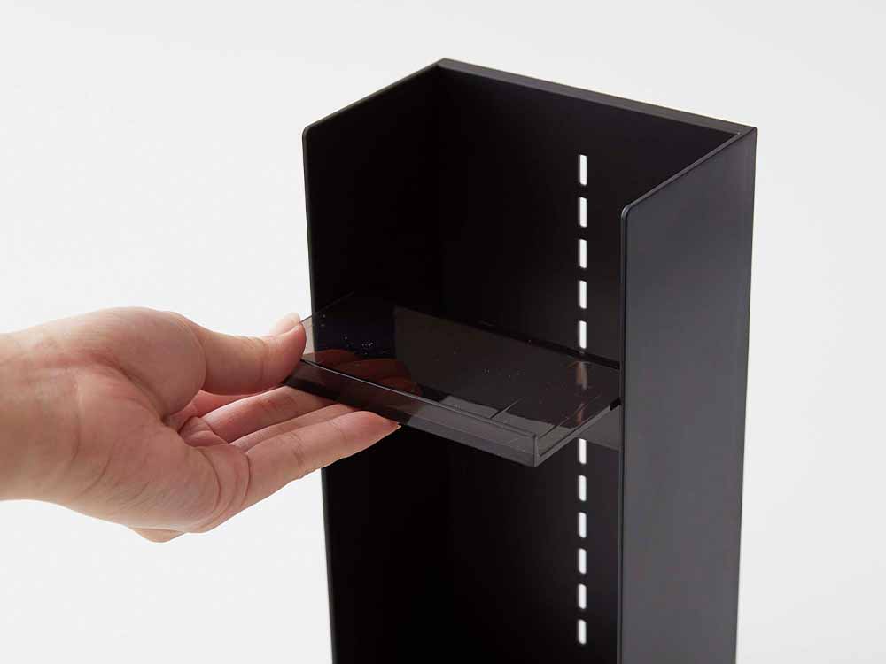 Yamazaki Towerブランドの4段コスメ収納ケース