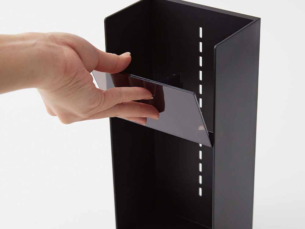 Yamazaki/towerの4段コスメ立体収納ケース