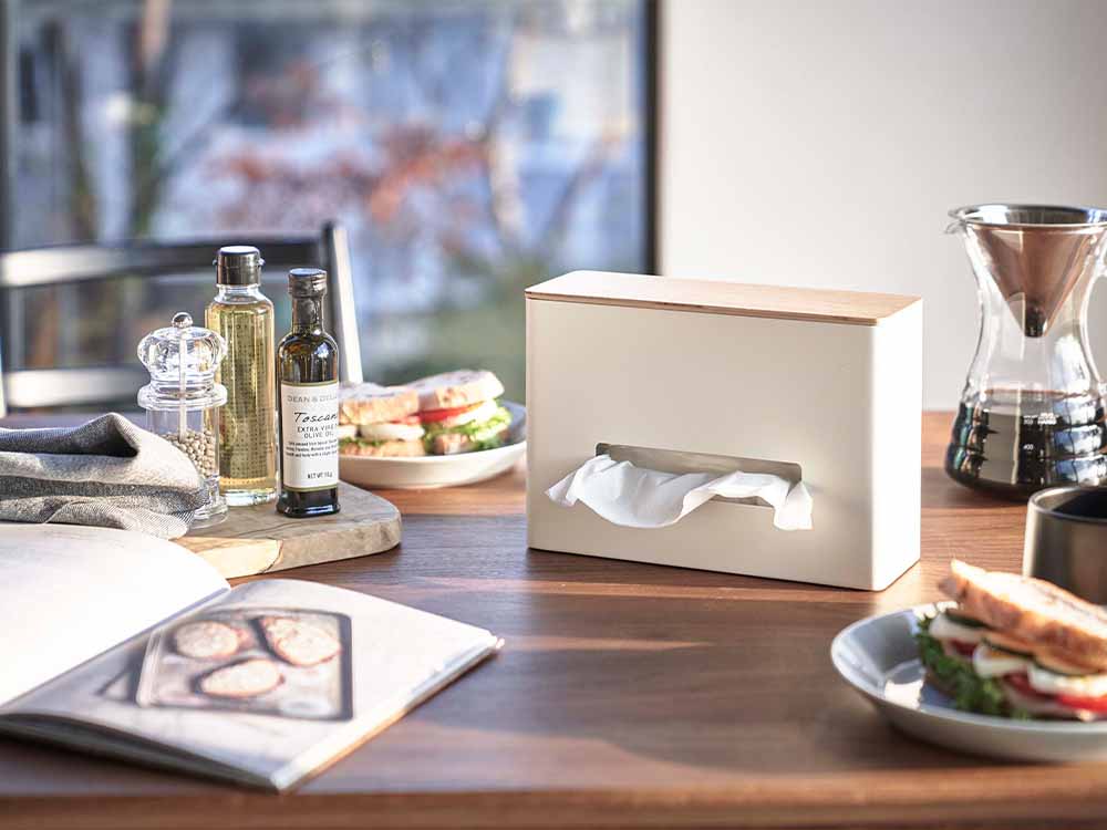 Yamazaki/RINのティッシュ＆ウェットシートケース