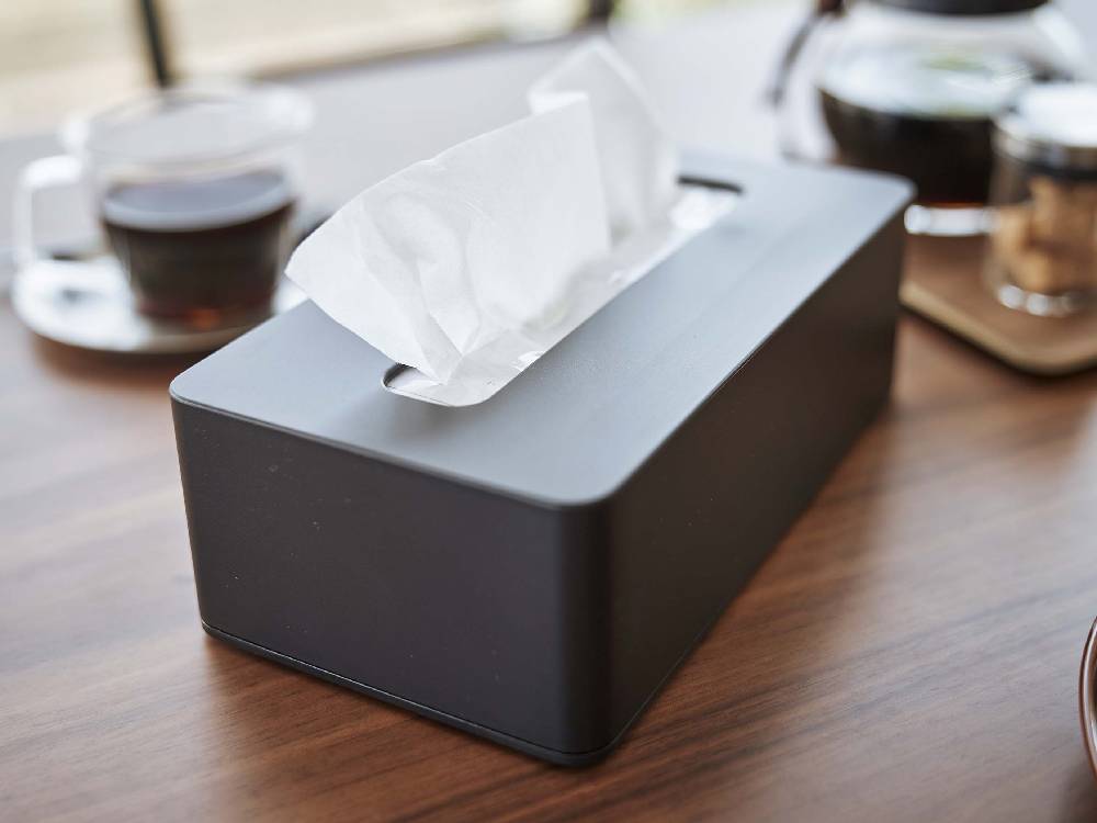 山崎タワー製の壁掛けティッシュケース