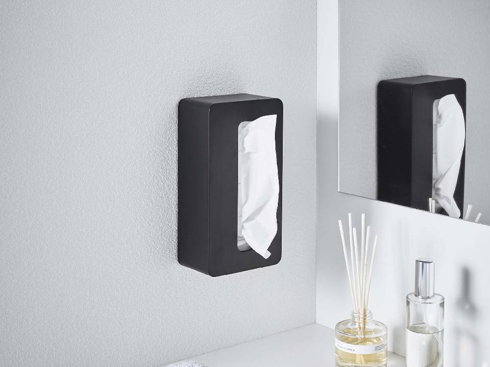 towerブランドのABS製コンパクトティッシュケース