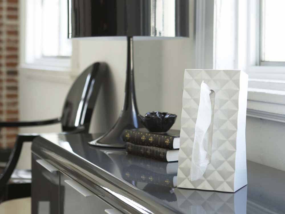 YAMAZAKIのdiamondブランドABS樹脂ティッシュケース