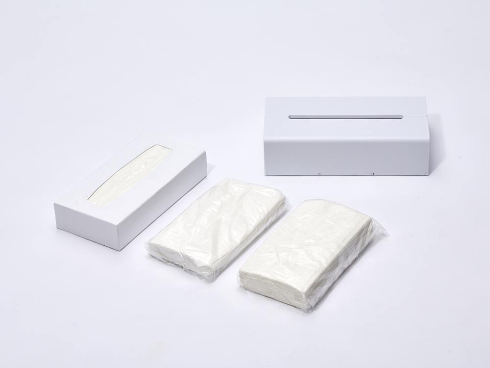 ideacoのWALLシリーズ壁掛けマット仕上げティッシュケース