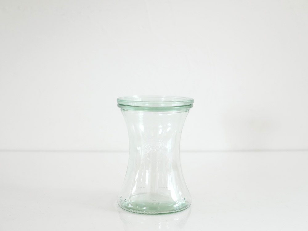 WECKブランドのソーダ石灰ガラス製デリカテッセン瓶