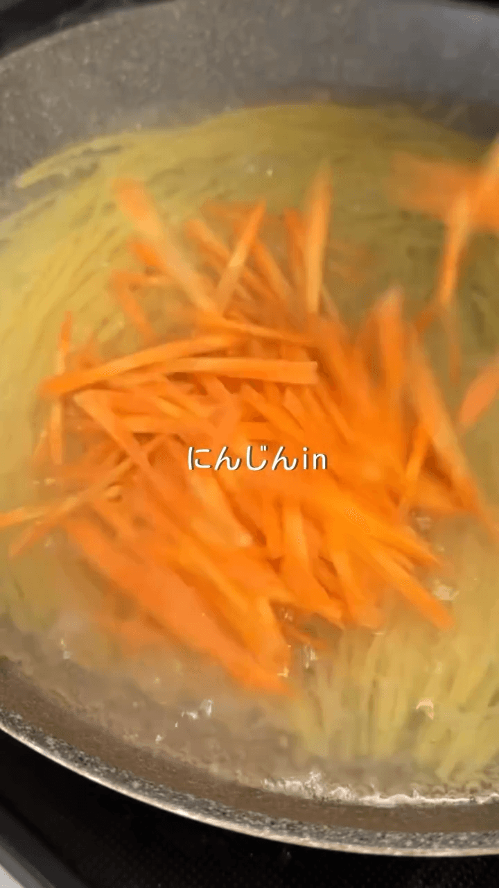 ヨーグルトでコクUP✨無限スパサラ🍝の作り方2の画像