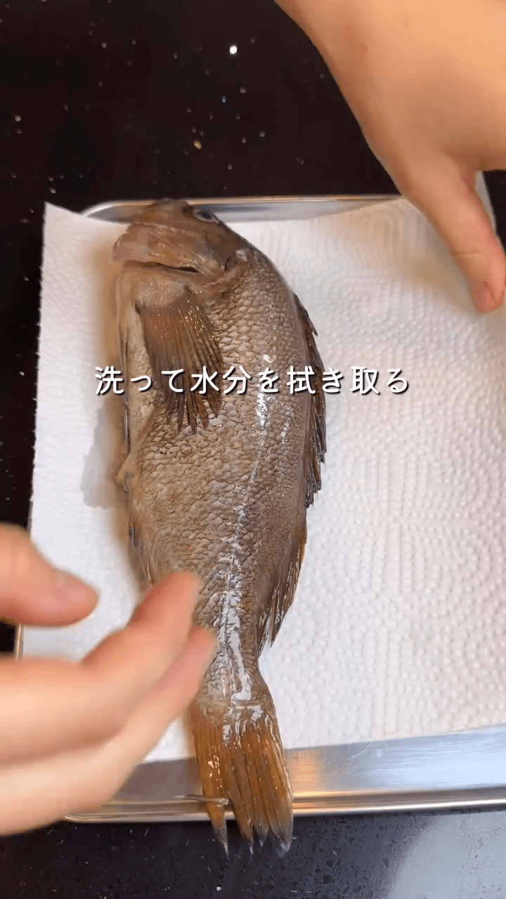 失敗しない煮魚、教えます🐟の作り方1の画像