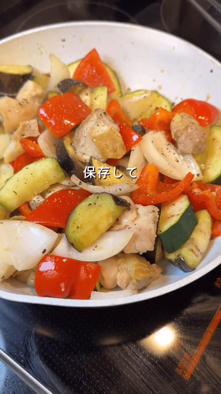 旅先気分♪イタリアン夏野菜炒めの作り方5の画像