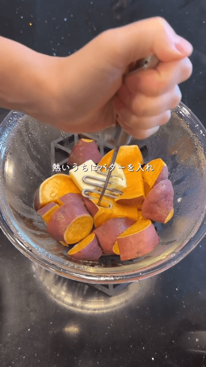 成形いらずの“ほくとろ”スイートポテトの作り方4の画像