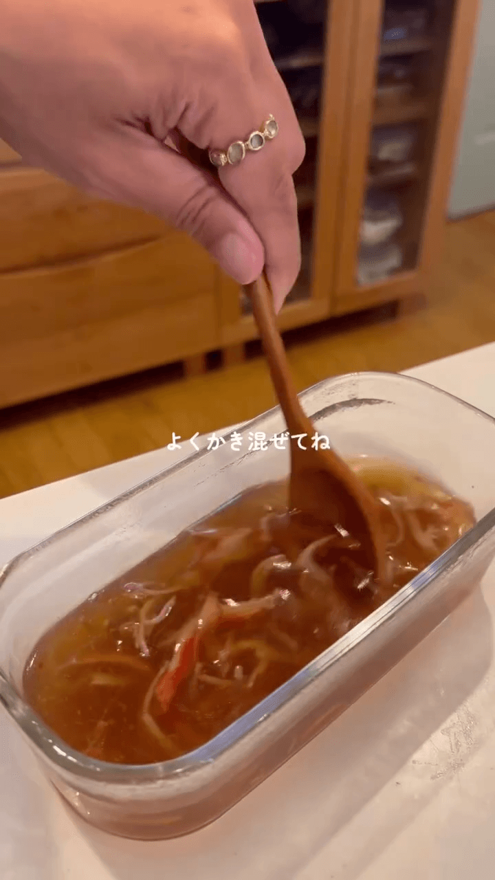 すっぱくない！やさしいお野菜天津飯🥢の作り方3の画像