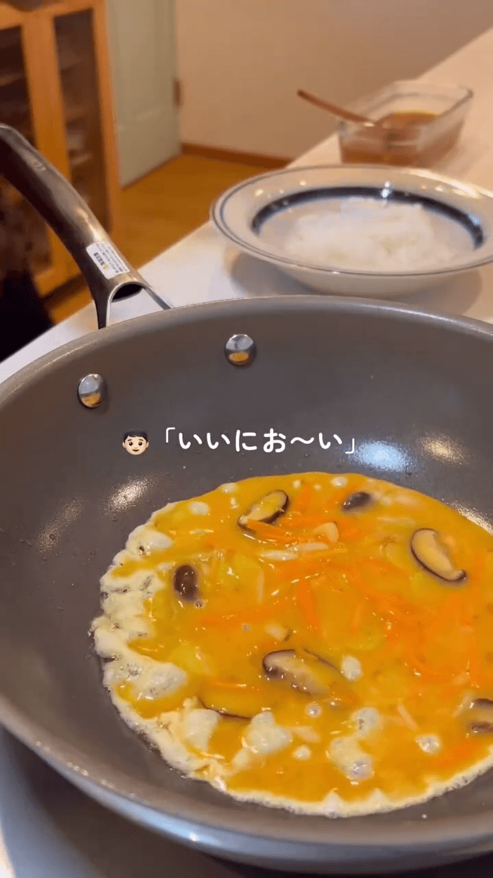 すっぱくない！やさしいお野菜天津飯🥢の作り方4の画像