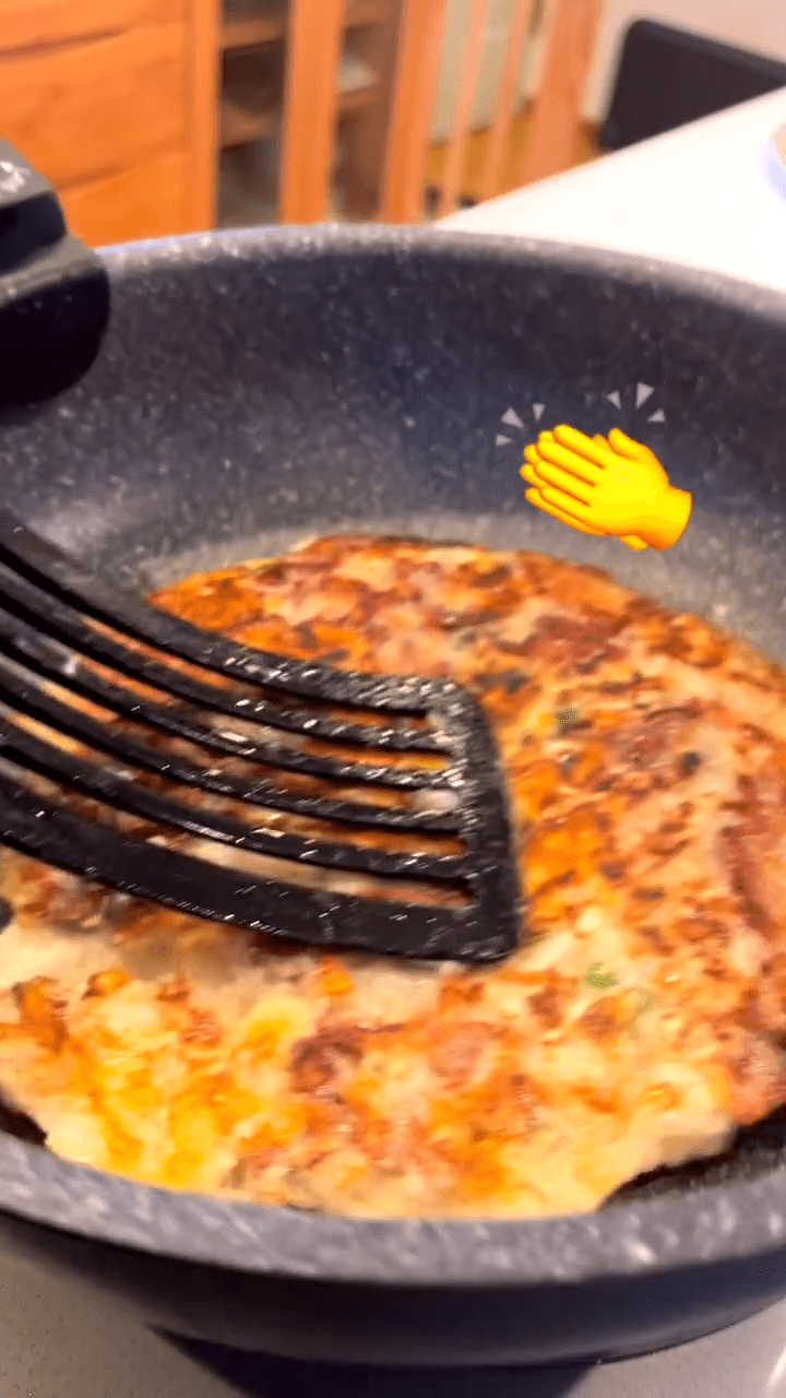 外カリッ中ふわっ💕山芋のごちそうガレットの作り方5の画像