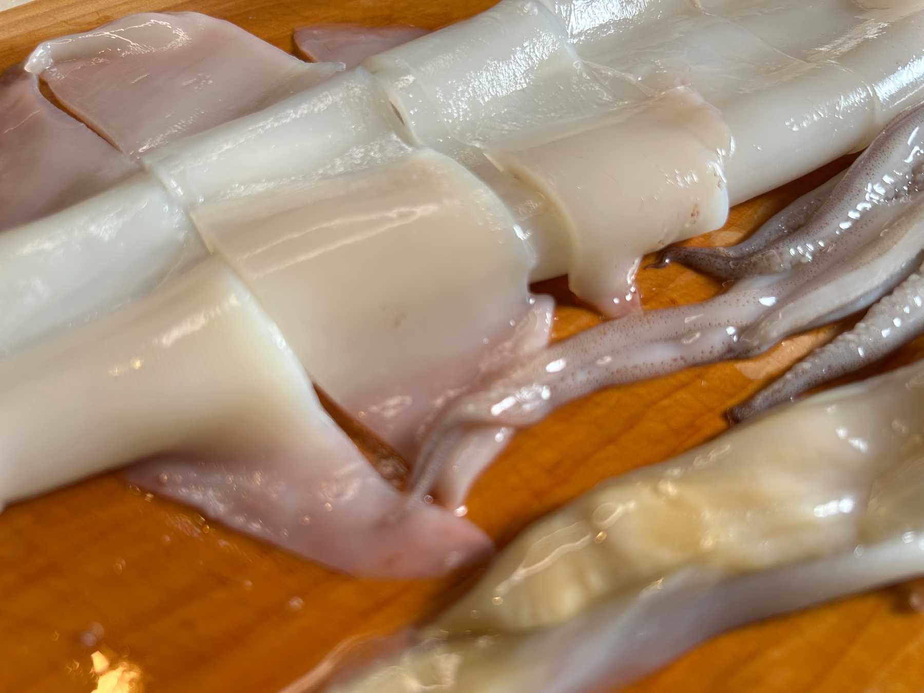 ヤリイカのインズィミーノの作り方1の画像