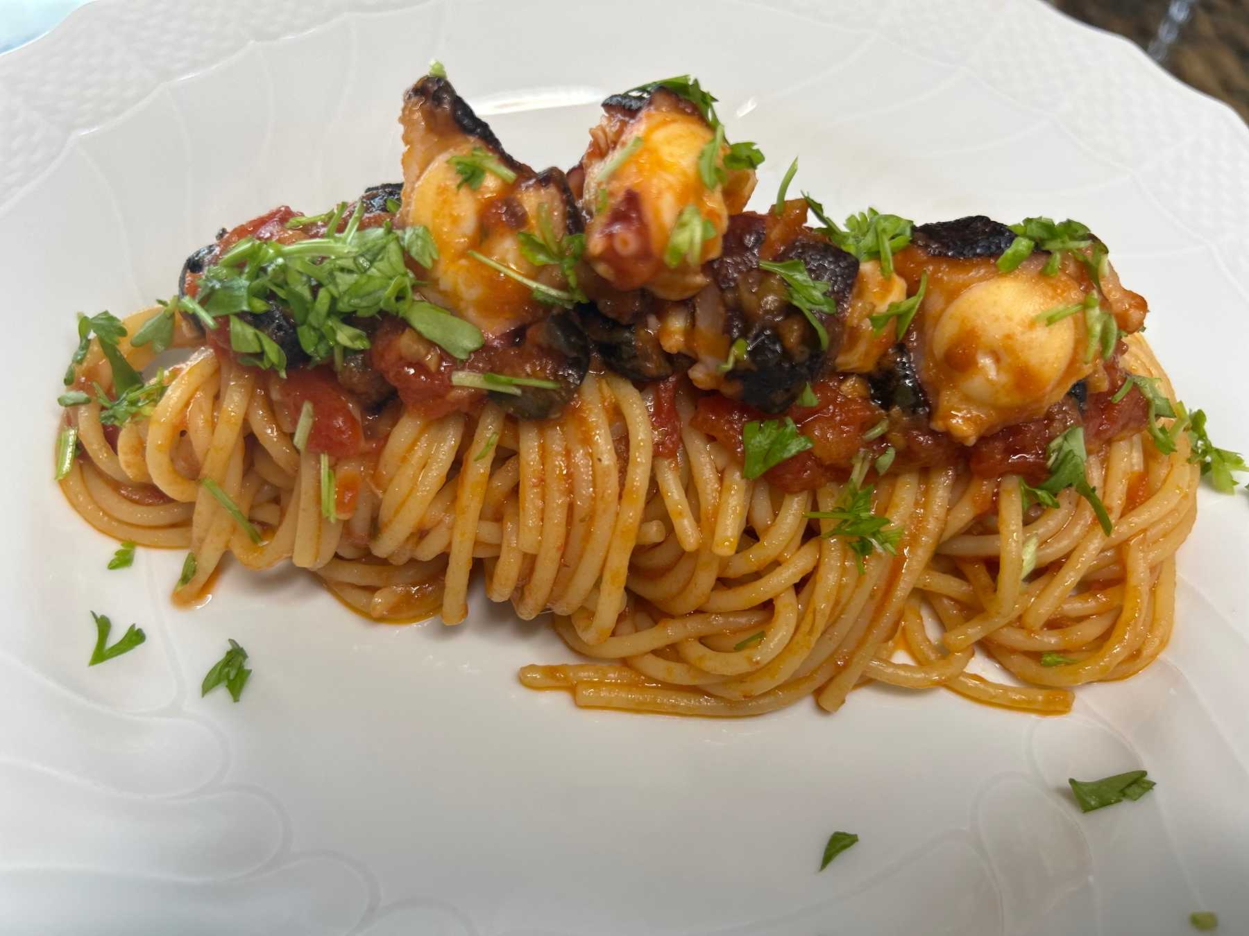 タコのプッタネスカの作り方8の画像