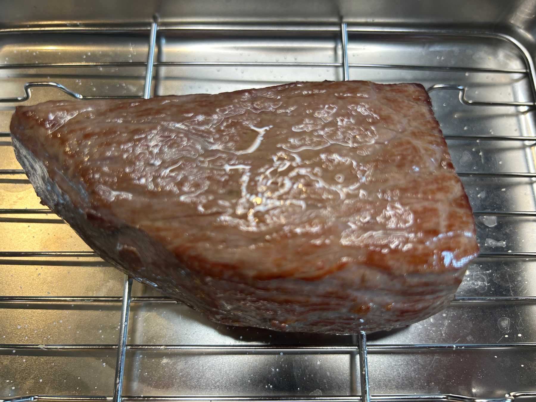 牛モモ肉のロースト　にんじんのアグロドルチェ　ソースロベール　サルサヴェルデの作り方11の画像