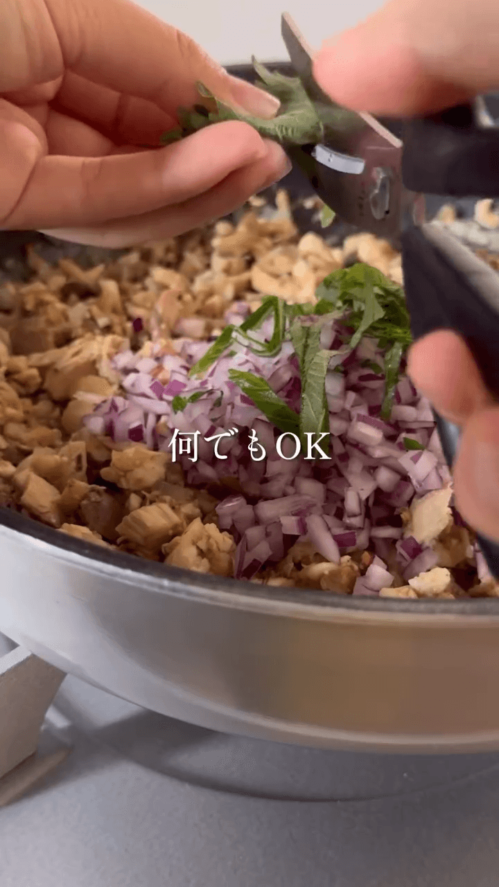 家にある野菜で🥬綺麗になる和ガパオ♡の作り方5の画像