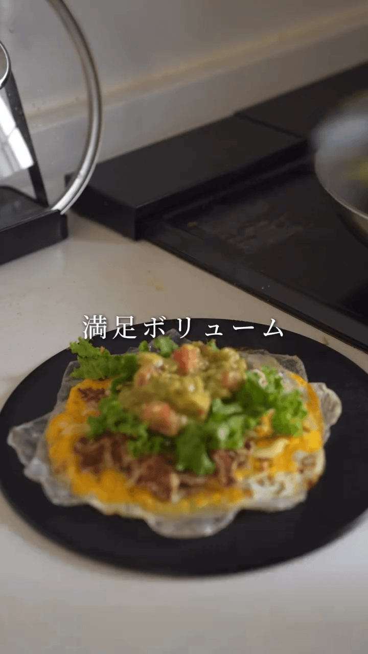 ライスペーパで作る絶品タコス🌮の作り方3の画像