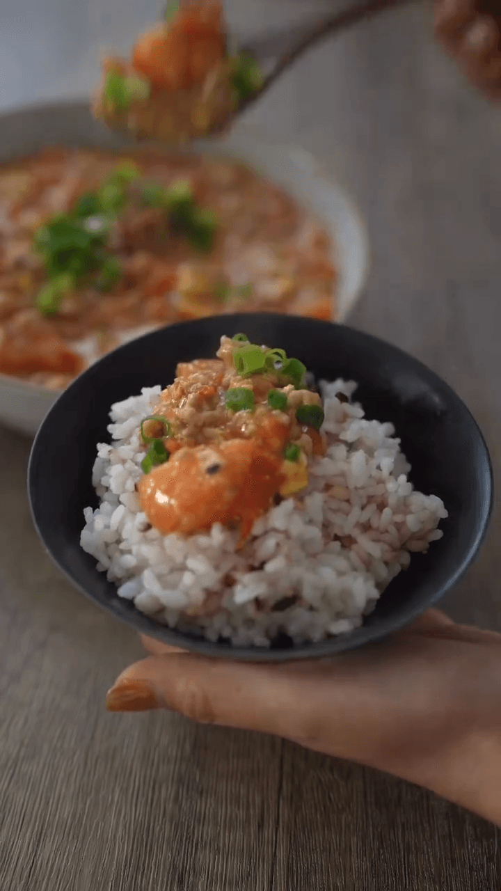やみつき注意🍅麻婆トマトの作り方3の画像